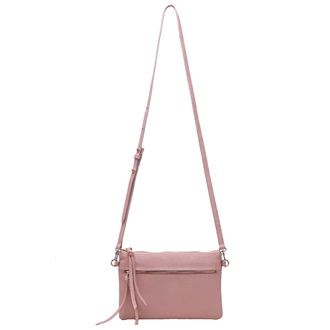  MIGHTY PURSE LUXE X-BODY in Blush By Handbag Butler