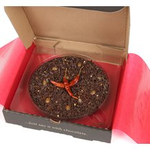 7″ CHILLI PIZZA by The Gourmet Chocolate Pizza Company
