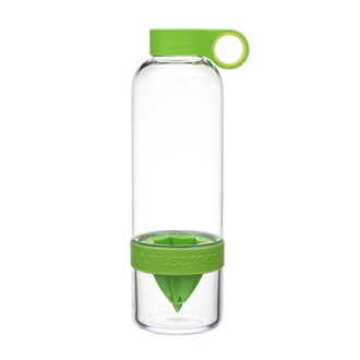  CITRUS ZINGER DRINKS BOTTLE with Juice Infuser in Green By Root 7