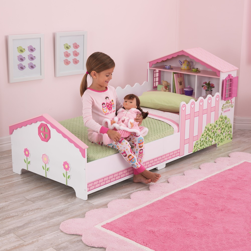 Girls Toddler Dollhouse Bed - Unique Childrens Beds ...
