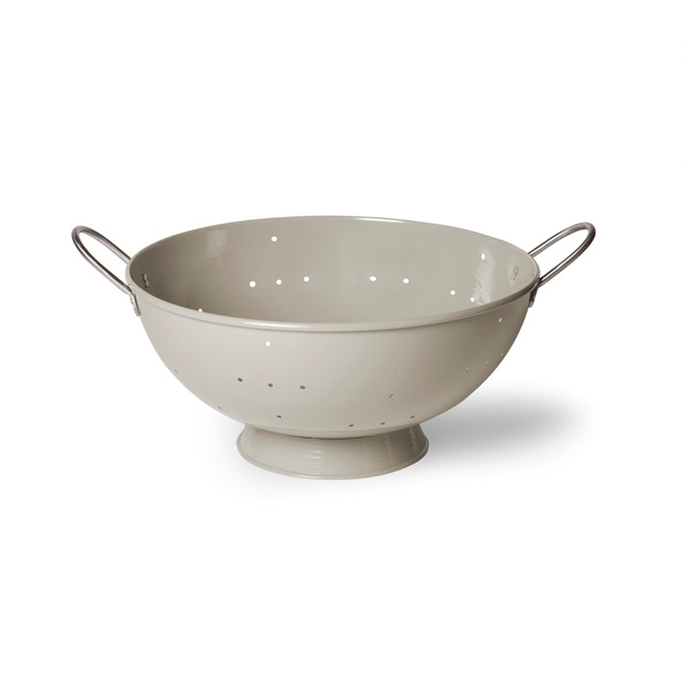 GIANT COLANDER in Clay by Garden Trading