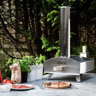 UUNI 3 WOOD-FIRED PIZZA OVEN with Stone Baking Board