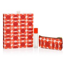 ORLA KIELY SQUARE FLOWER GERANIUM PURSE SPRAY GIFT SET