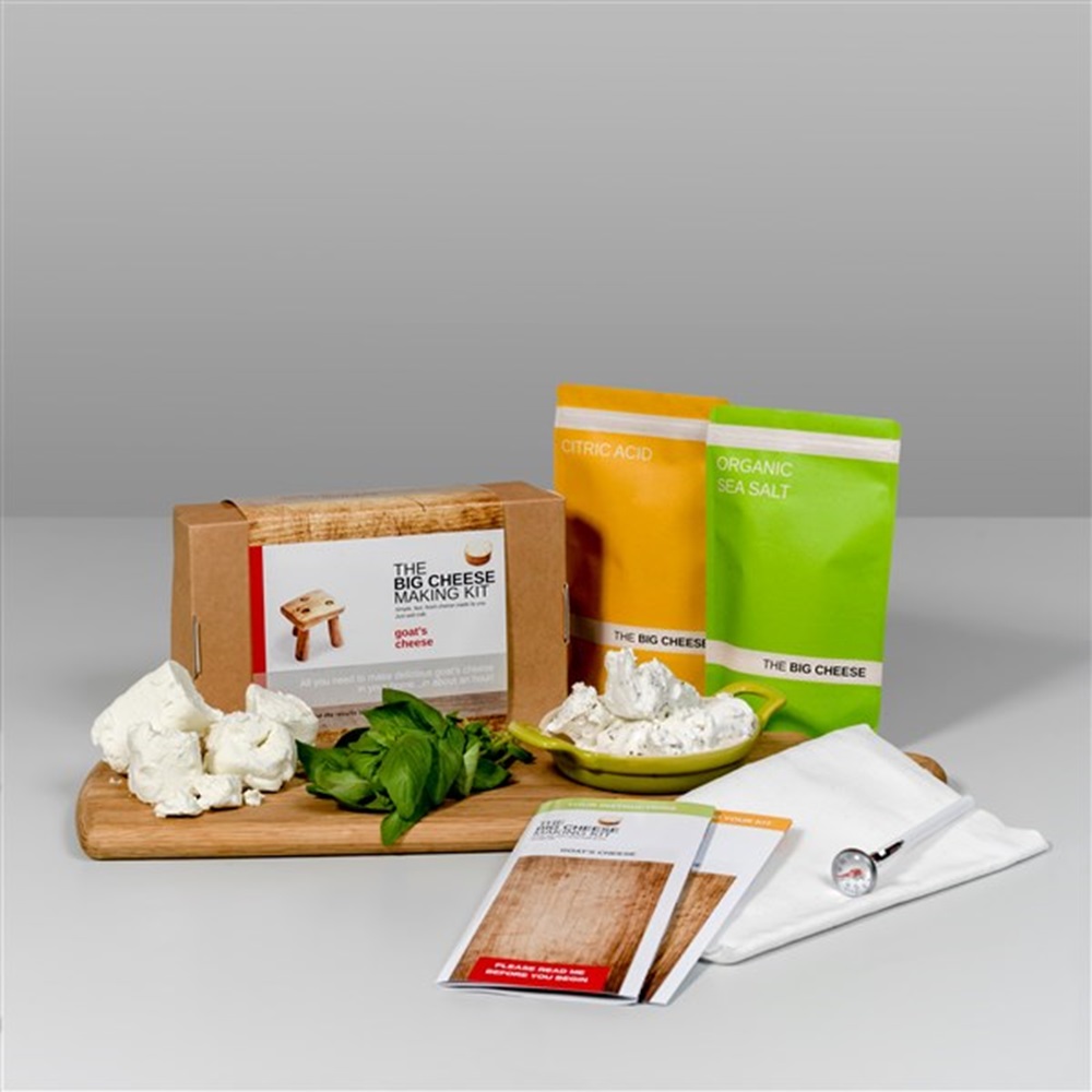 GOAT'S CHEESE Big Cheese Making Kit