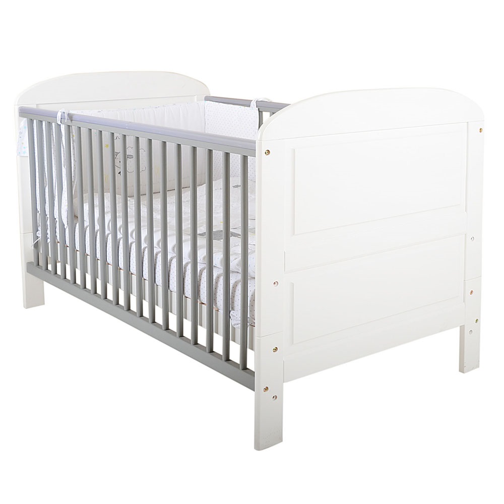  EAST COAST ANGELINA BABY & TODDLER COT BED in Grey