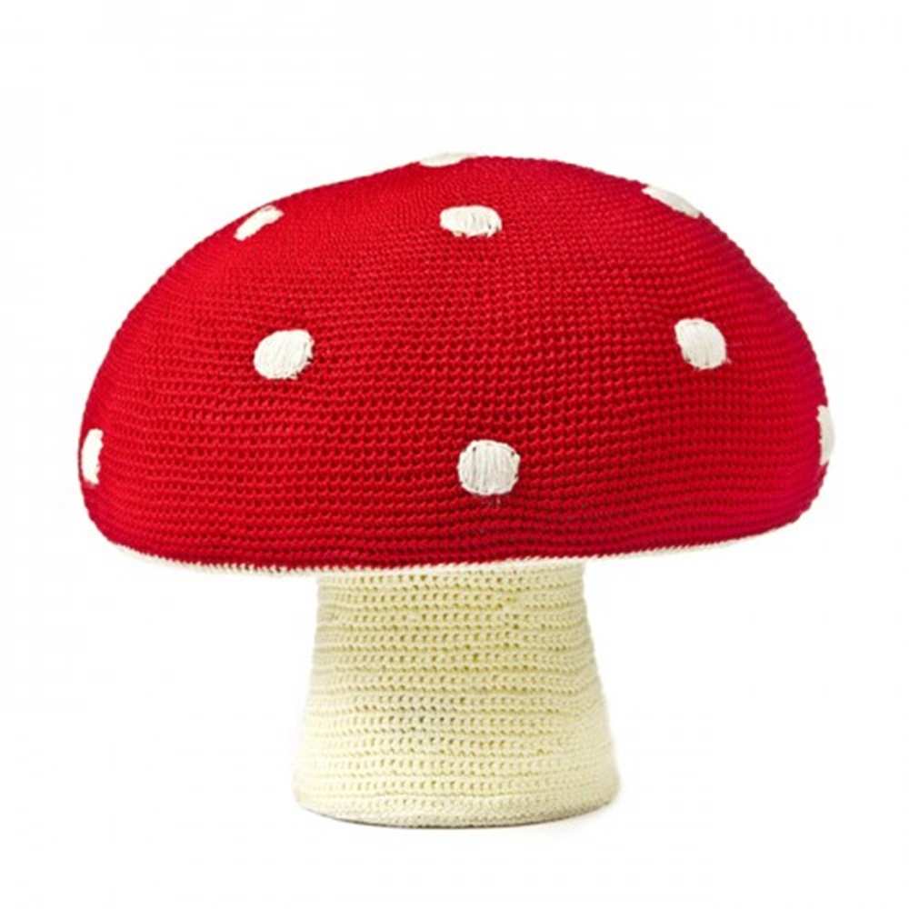 RED MUSHROOM KIDS STOOL