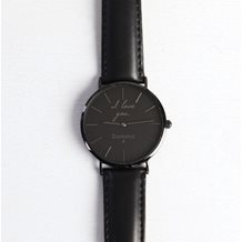 PERSONALISED I LOVE YOU WATCH in Black by Lisa Angel