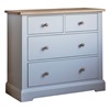 MARLOW CHEST OF DRAWERS in Grey by Frank Hudson