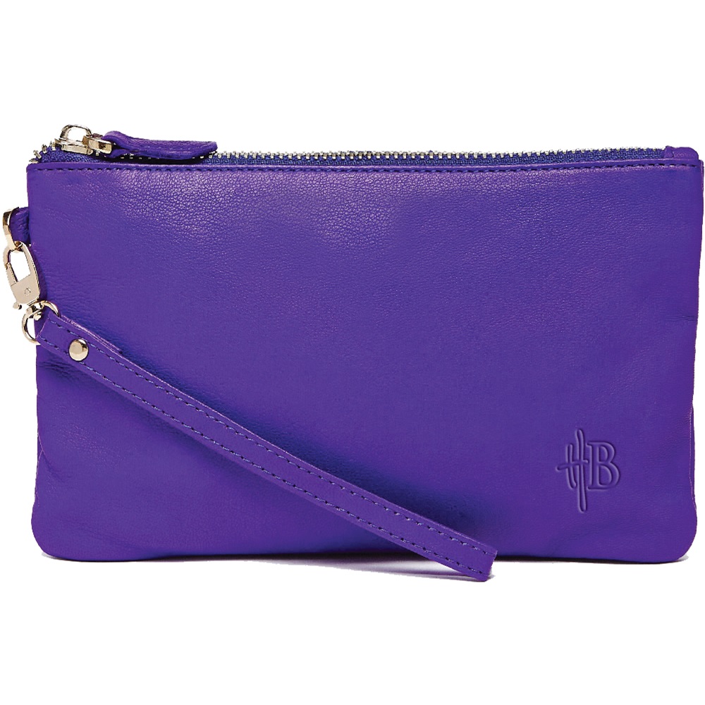 Mighty Purse in Icy Purple Goat Leather