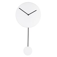 Product photograph of Zuiver Minimal Clock - Black from Cuckooland