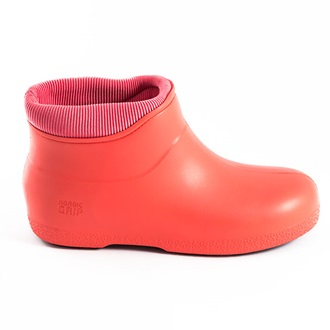 NORDIC GRIP WETS Ankle Wellington Boots in Coral