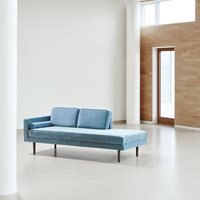 Product photograph of Broste Copenhagen Wind Chaise Longue - Drizzle from Cuckooland