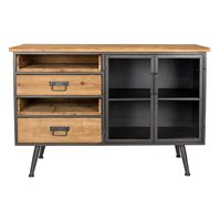 Product photograph of Damian Industrial Sideboard from Cuckooland