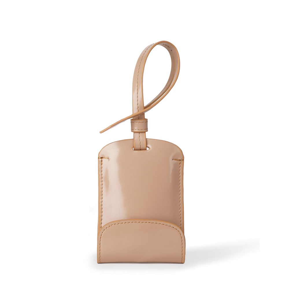  SULAN Fashion Bag Tag Smartphone Charger in Toffee By Handbag Butler