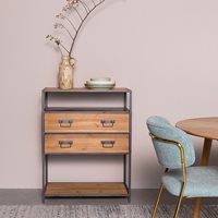 Product photograph of Samuel Industrial Console Table from Cuckooland