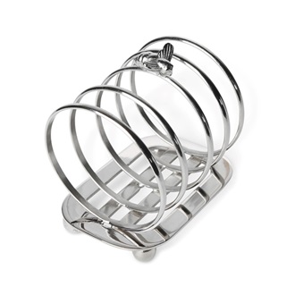 SILVER PLATED BEE TOAST RACK
