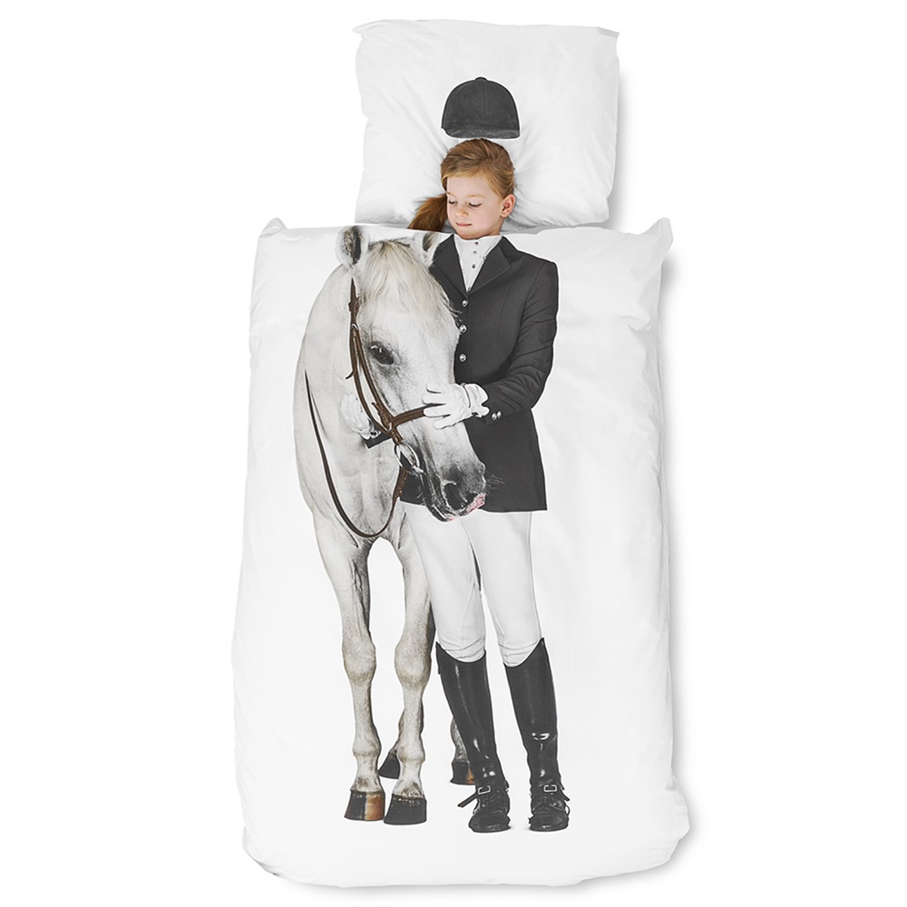 SNURK Children's Horse Duvet Bedding Set 