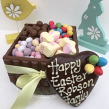 PERSONALISED EASTER CHOCOLATE BOX