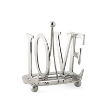 SILVER PLATED Love Toast Rack by Culinary Concepts