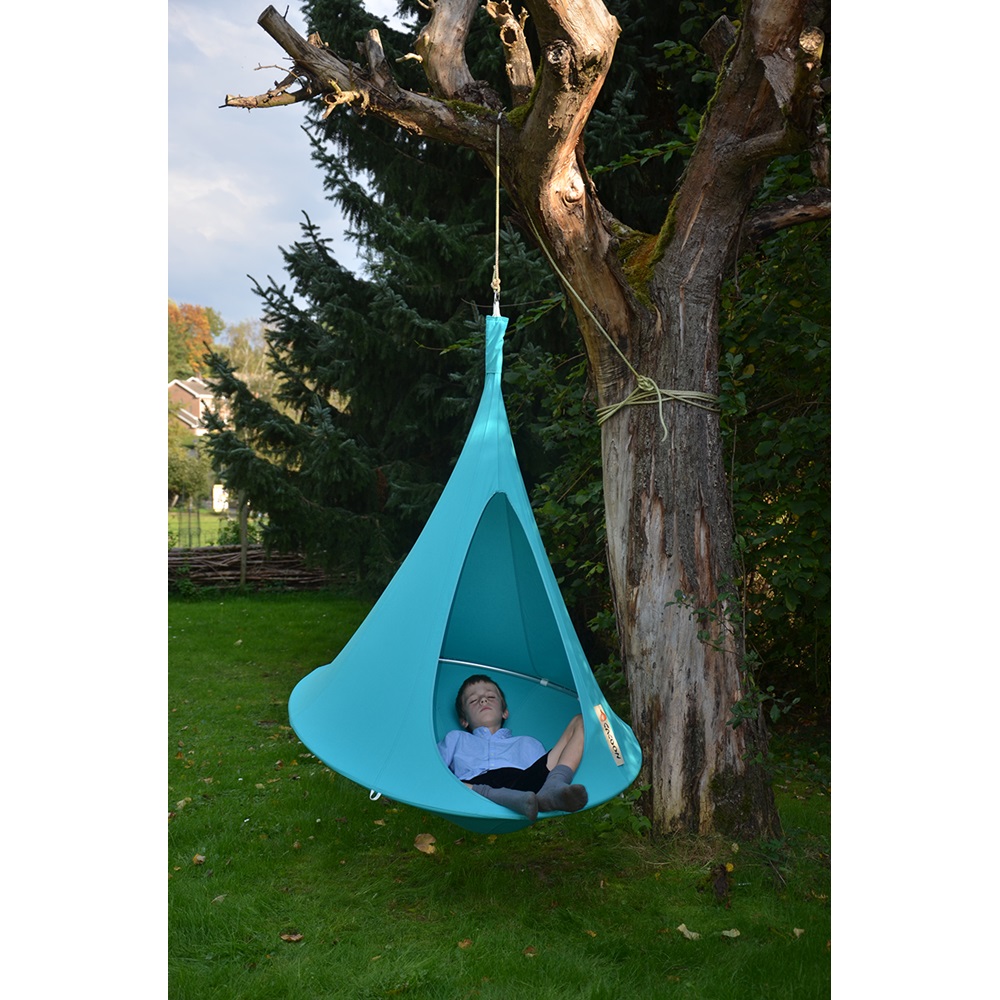 BONSAI CACOON KIDS HANGING CHAIR in Turquoise