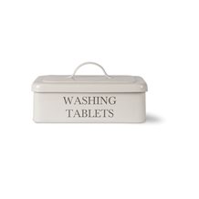 WASHING TABLET BOX in Chalk by Garden Trading