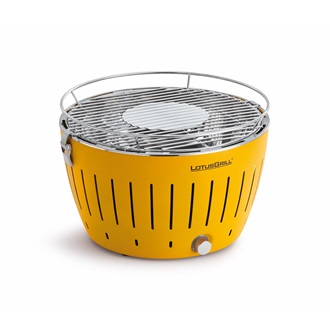  LOTUS GRILL BBQ in Yellow with Free Lighter Gel & Charcoal
