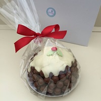  CHRISTMAS PUDDING in Maltesers Design By Sweet Tree by Browns