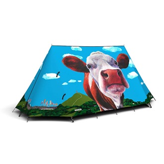 GLASTO COW TENT by Field Candy