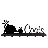 Product photograph of Coat Rack In Hedgehog Design from Cuckooland