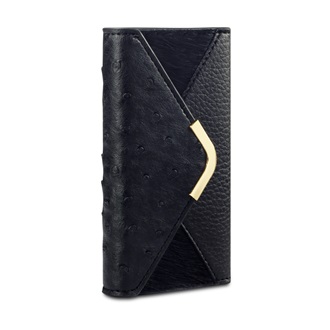 SUKI Faux Leather iPhone Case in Black by Covert