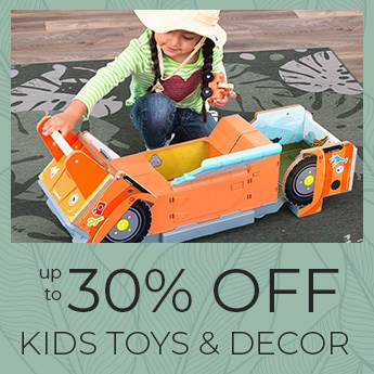 Up to 30% OFF Kids Toys & Decor