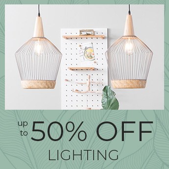 Up to 50% OFF Lighting