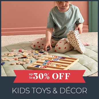Up to 30% OFF Kids Toys & Décor