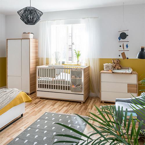 Vox Evolve Cot Bed 3 Piece Nursery Furniture Set