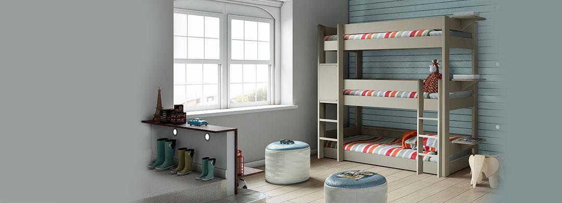 The Ultimate Guide To Triple Bunk Beds, Space Saving Triple Bunk Beds
