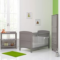 Obaby Grace Cot Bed 3 Piece Nursery Furniture Set 