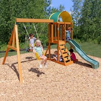 Kidkraft Ainsley Climbing Frame with Swings, Slide and Sandpit