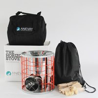 Anevay Stoves Horizon Rocket Stove, Carry Bag and Fuel Kit Bundle