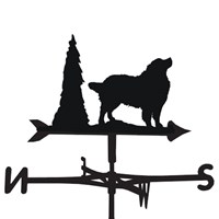 Weathervane in Bernese Mountain Dog Design 
