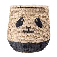 Bloomingville Water Hyacinth Panda Storage Basket