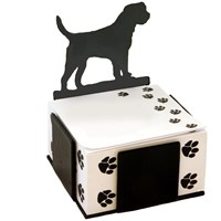 Border Terrier Dog Note Block Paper Holder by the Profiles Range