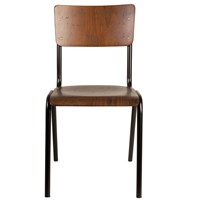 Dutchbone Set of 4 Scuola Chairs