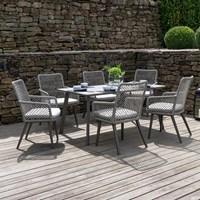 Pacific Lifestyle Cagliari 6 Seater Outdoor Dining Set