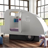 Mathy by Bols Kids Caravan Bed available in 26 Colours