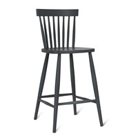Garden Trading Spindle Bar Stool in Carbon