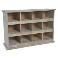 Garden Trading Chedworth Wooden Shoe Rack in 3 Sizes 