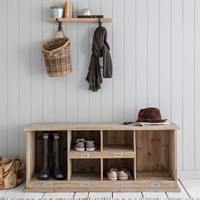 Garden Trading Chedworth Wooden Welly & Shoe Rack