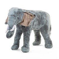 Kids Giant Standing Elephant Soft Toy 