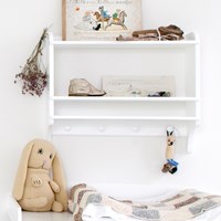 Oliver Furniture Children's Wall Mounted Bookshelf & Storage Unit