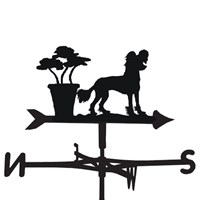 Weathervane in Chinese Crested Design 